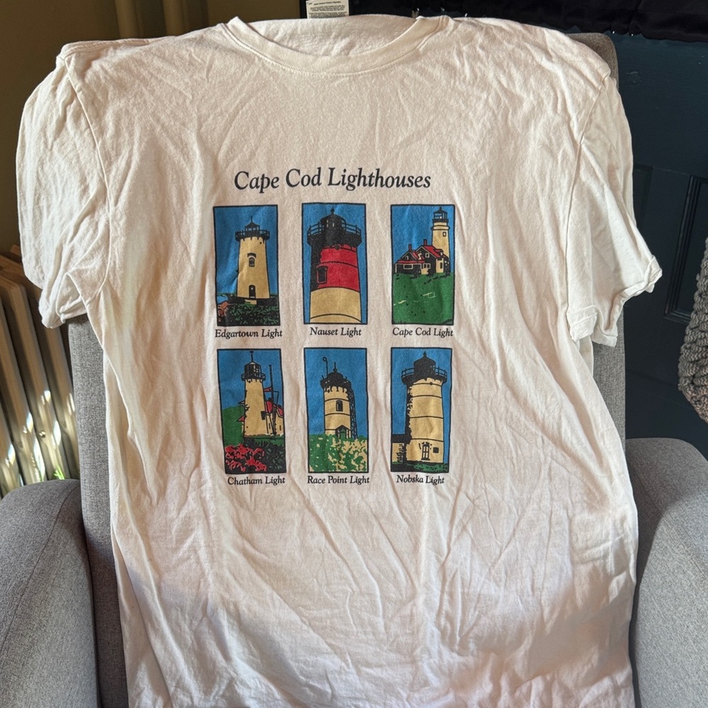Cape Cod Lighthouses White T-Shirt